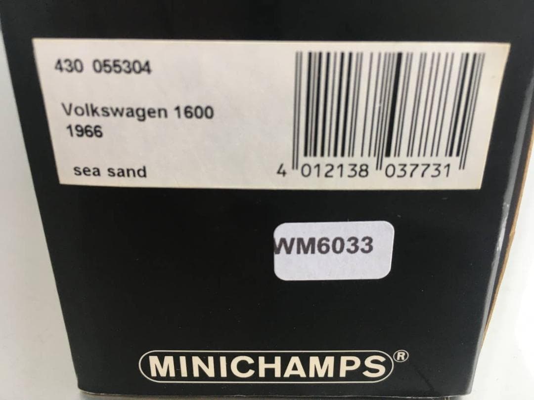 新品　1/43　VW 1600　タイプ３　TYPE 3　ノッチバック　1966