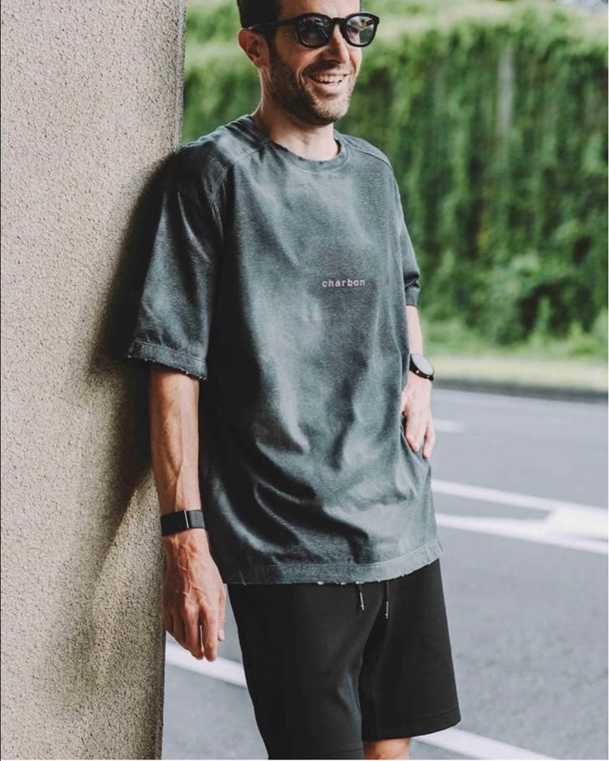 charbon running シャルボン 23SS 半袖 Tシャツ XL
