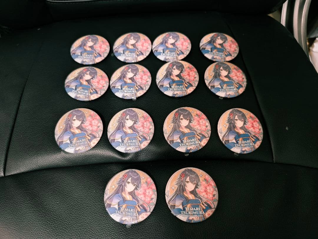 学園アイドルマスター　上海ポップアップ　梅影霓裳　月村手毬　缶バッジ14枚セット