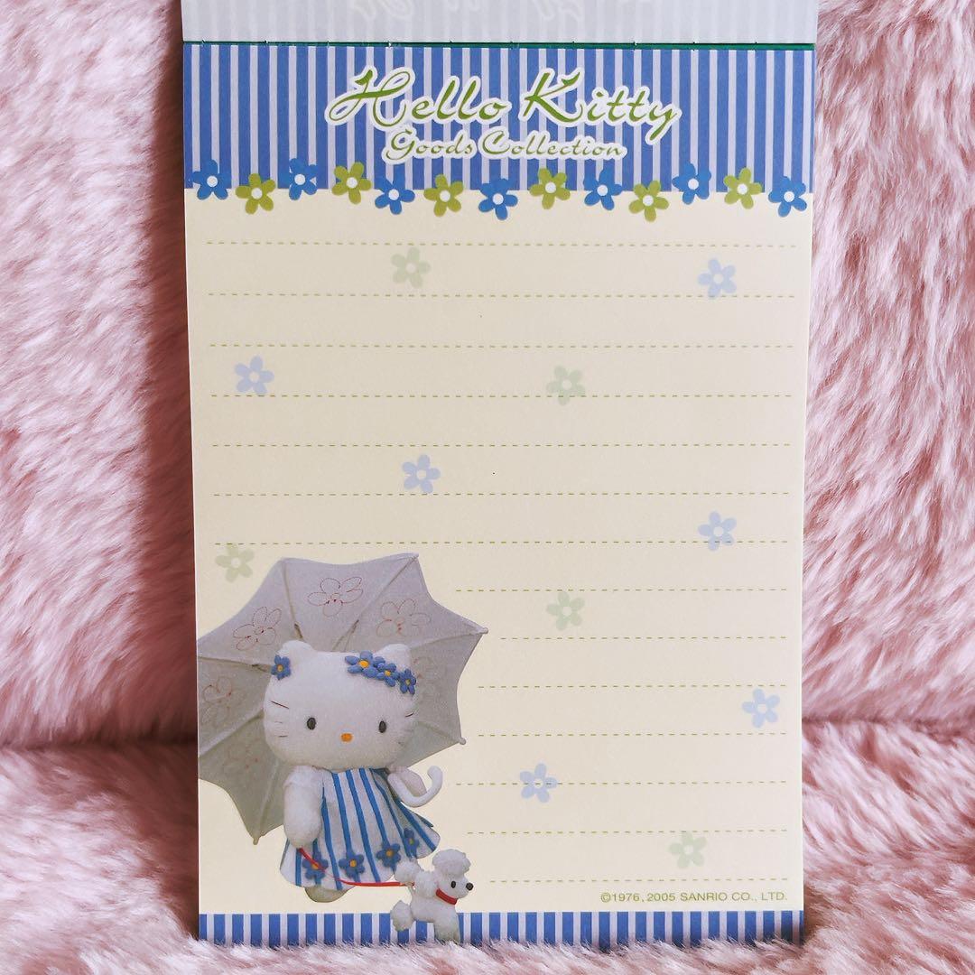 希少激レア　ハローキティ　グッズコレクション　メモパッド7 アソート　2005