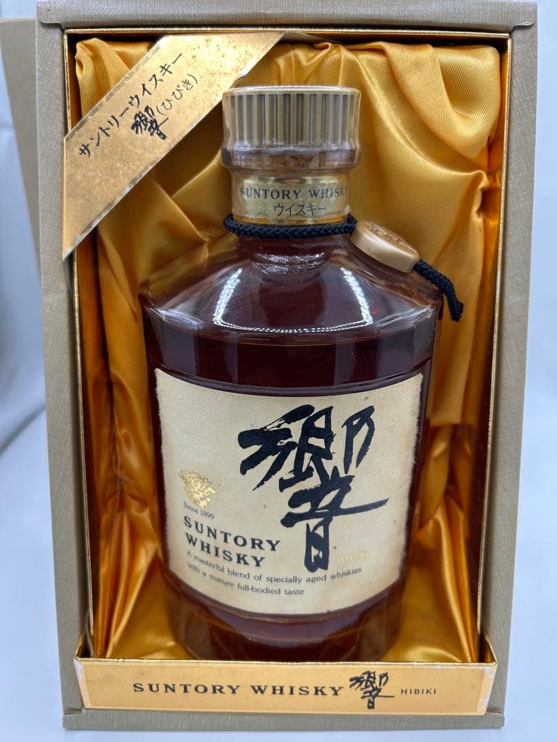 SUNTORYサントリー 響 旧ボトル　SH-01 金キャップ