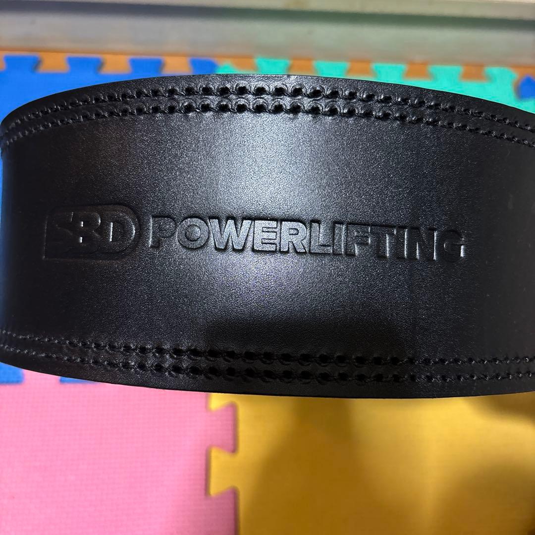 SBD POWERLIFTING トレーニング・パワーベルト　13mm Mサイズ