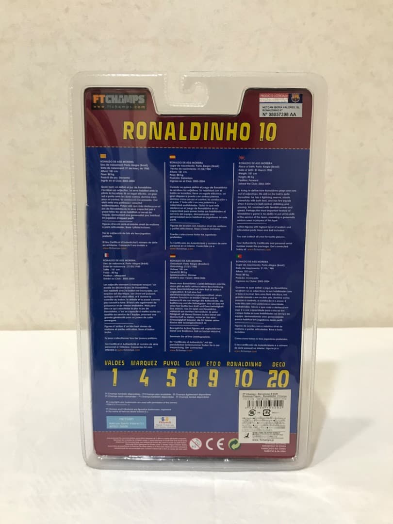 FCバルセロナ　ロナウジーニョ　6インチ　FTCHAMPS