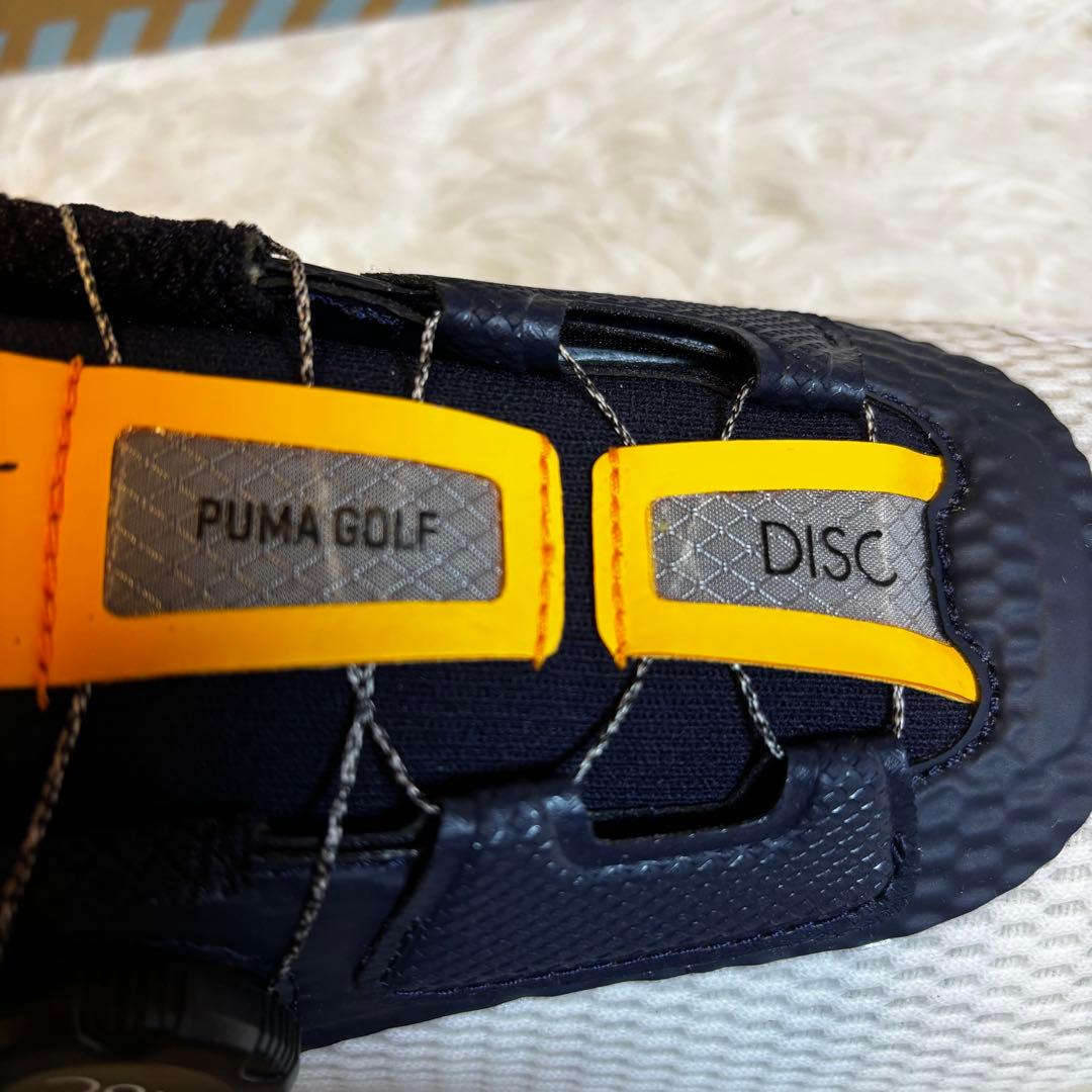 【未使用】PUMA NITRO スパイクレスゴルフシューズ BOA 25cm白紺