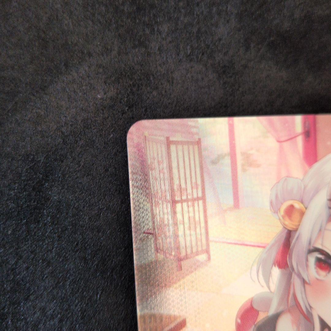 ホロライブカード 百鬼あやめ OUR アヤカシヴァーミリオン ホロカ