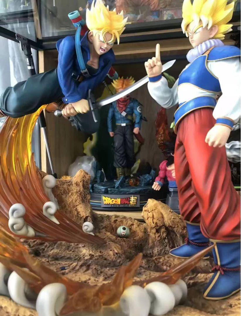 ドラゴンボール トランクス ガレキ ガレージキット スタチュー X①②