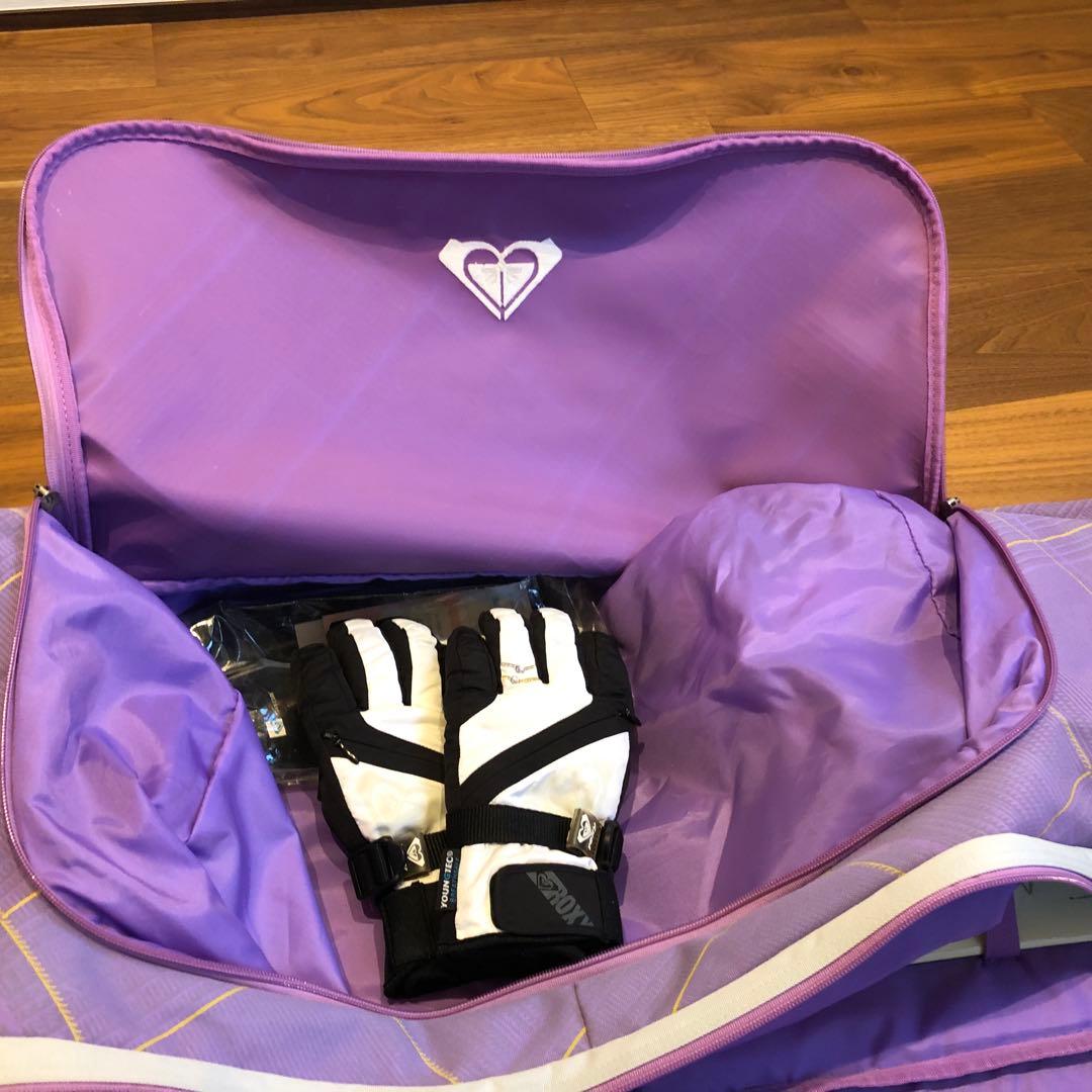 ROXY sugar スノーボード 板 バインディング グローブ バック スノボ