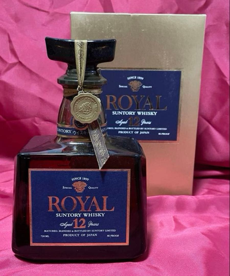 ローヤル12年青ラベル