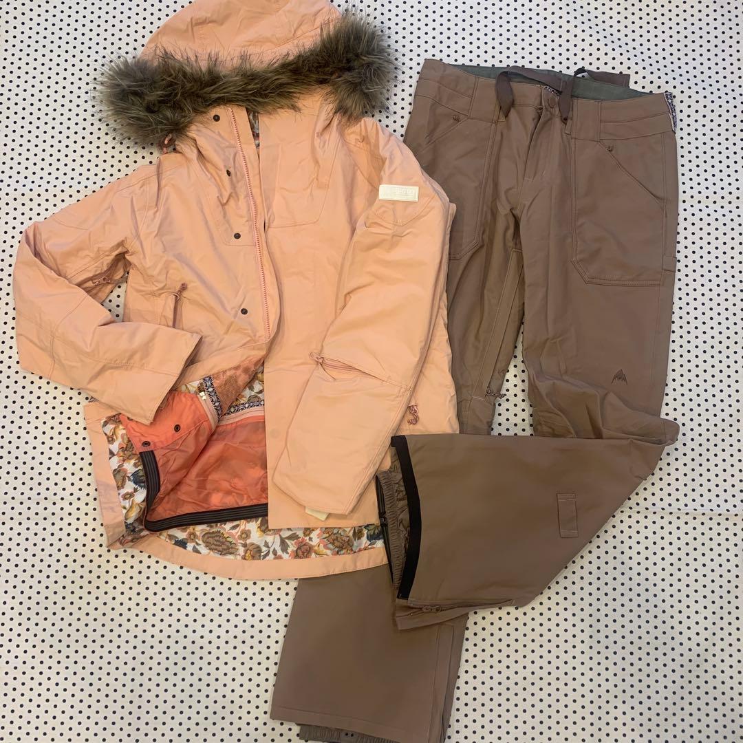 バートン　LIVING LIVING スノーボードウェア　上下　美品