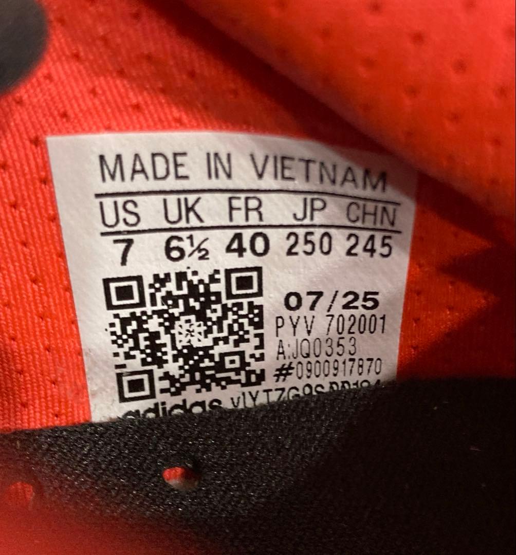 【新品】ADIZERO SL2 M 25.0cm レッド/シルバー 箱付き