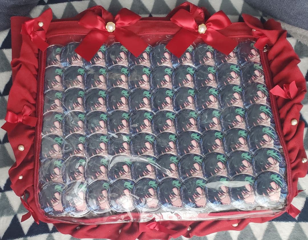 あんスタ 蓮巳敬人 缶バッジ 痛バ付き