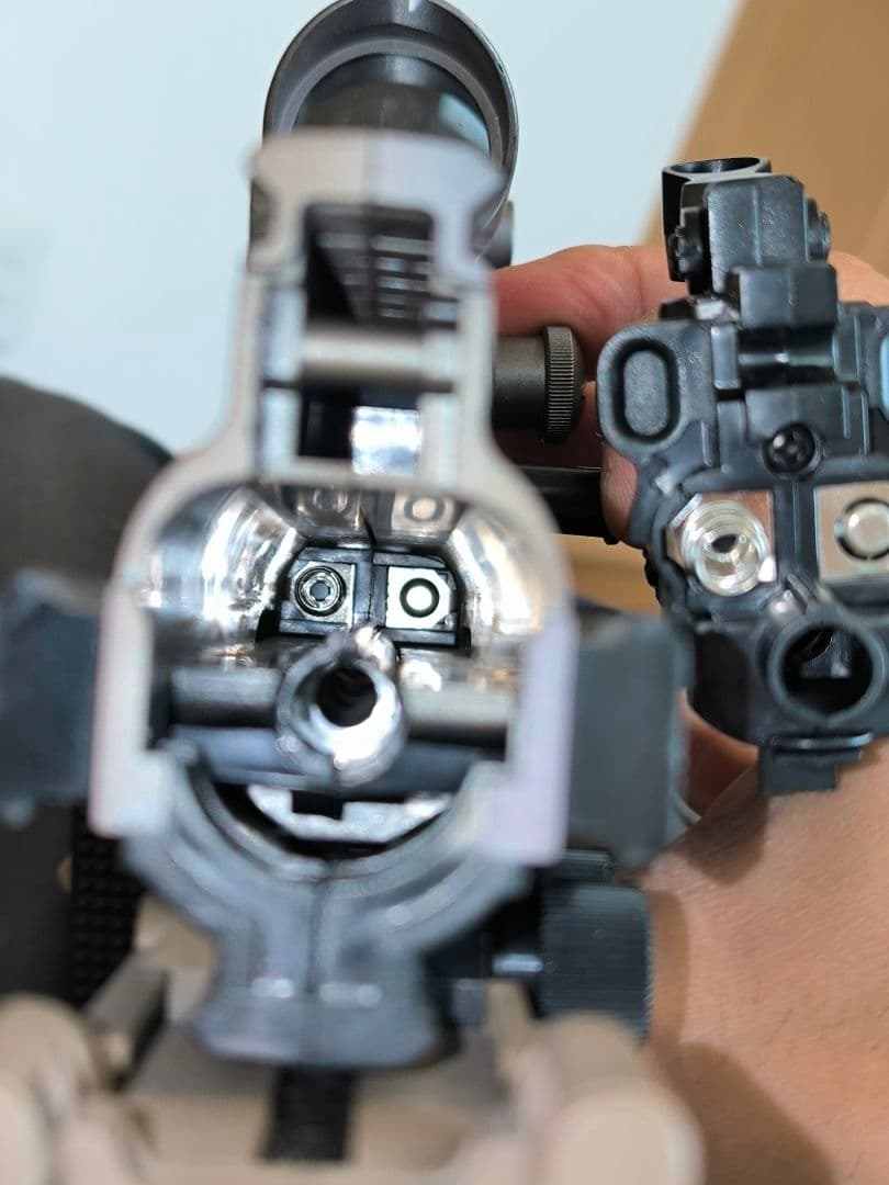 SCARスカーCQC電動ガンBOYsボーイズフル装備スコープ、グリップライト付