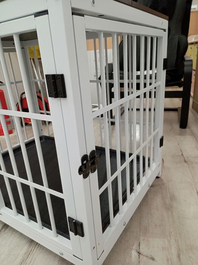 北九州市福岡市限定　ペットケージ　犬用　屋根付　3ドア　Mサイズ