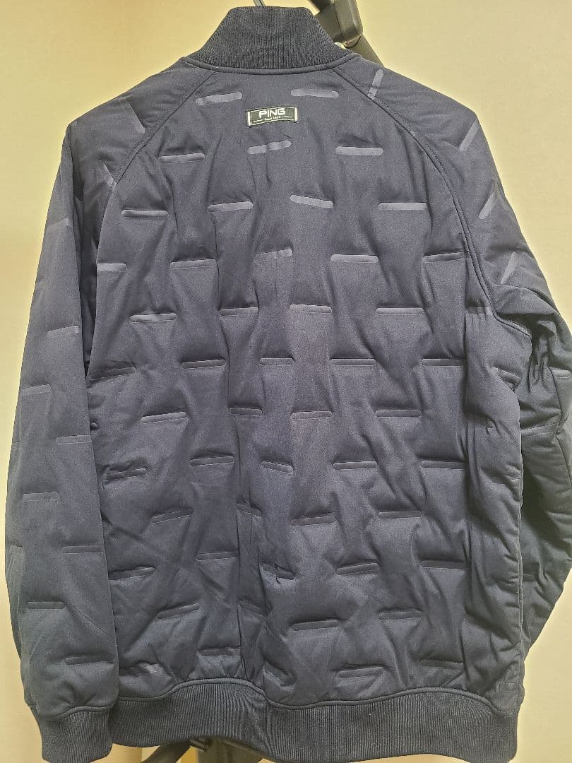 PING ネイビー キルティングジャケット