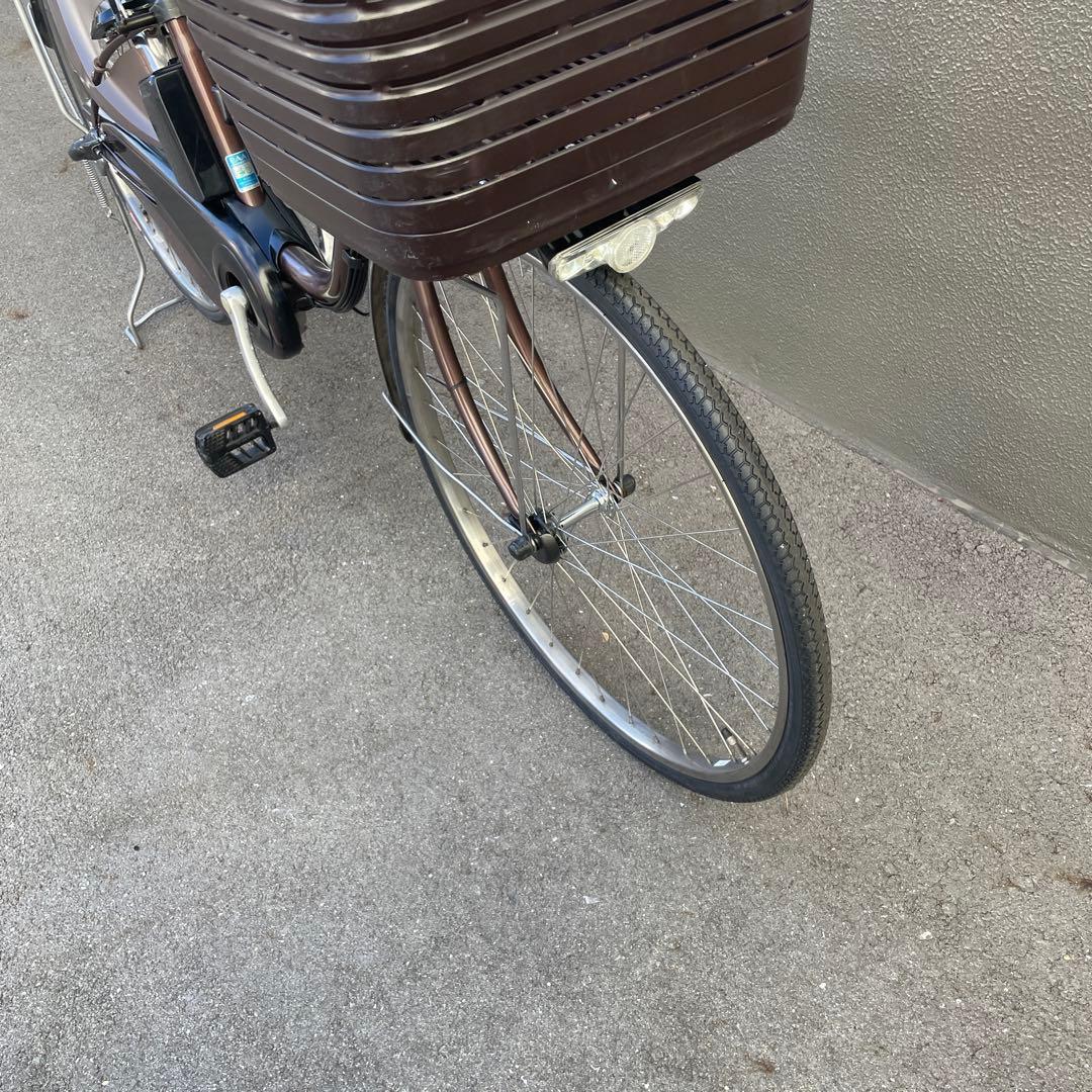 パナソニック電動アシスト自転車26インチブラウン16A h