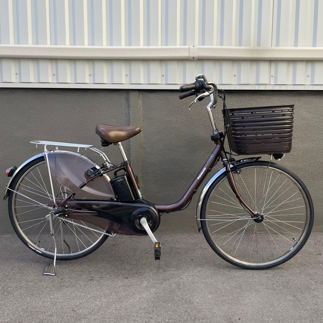 パナソニック電動アシスト自転車26インチブラウン16A h