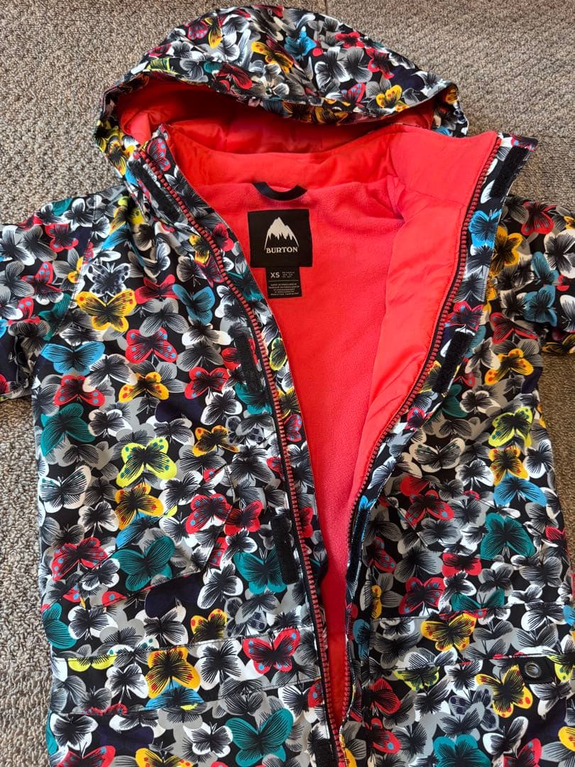 BurtonキッズスノーボードウェアXS/120_中古