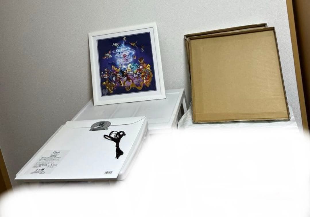 ディズニー、ミッキー、プーさん、ラプンツェル、25周年のアートパネル