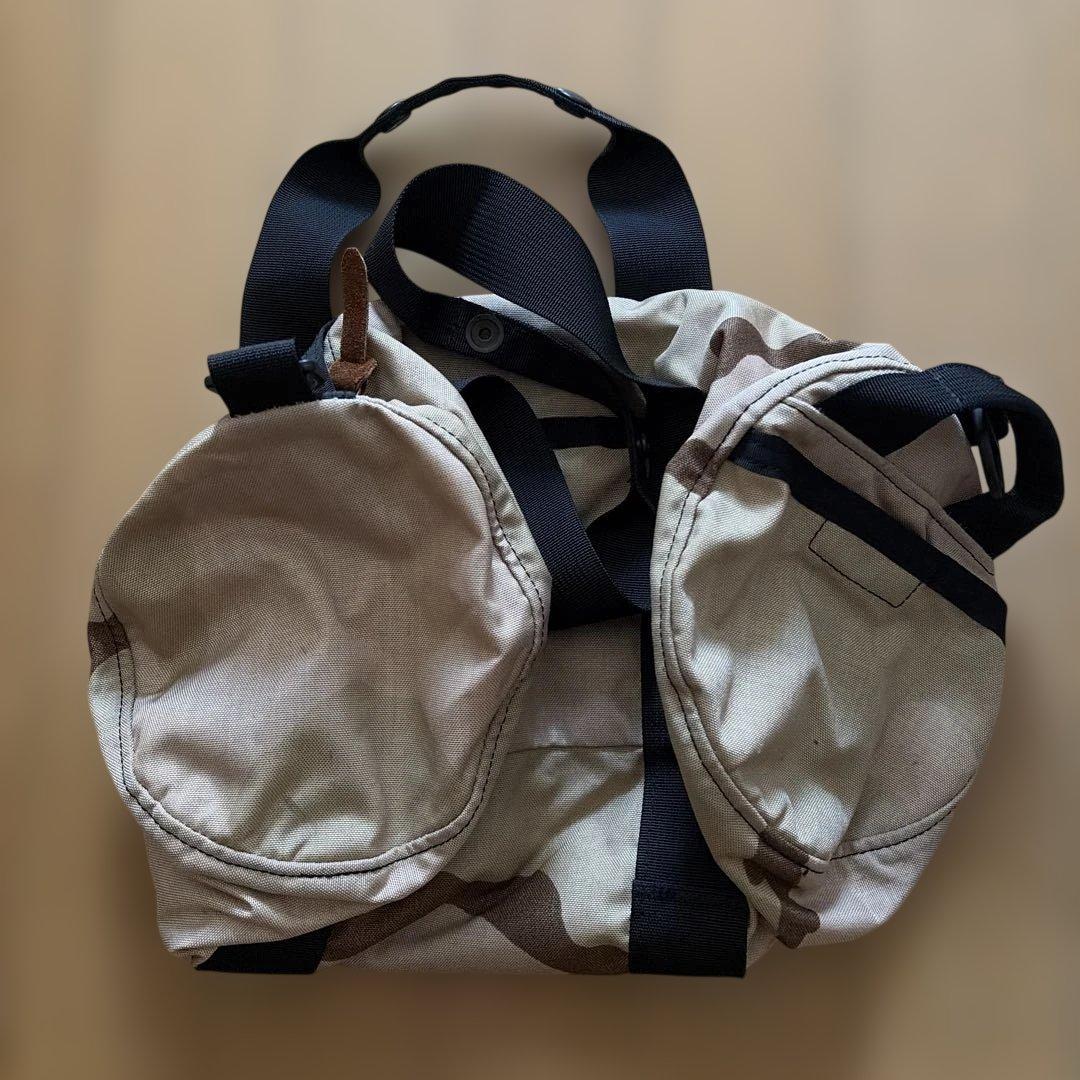 GREGORY バッグ 中型 ベージュ・カモフラージュ