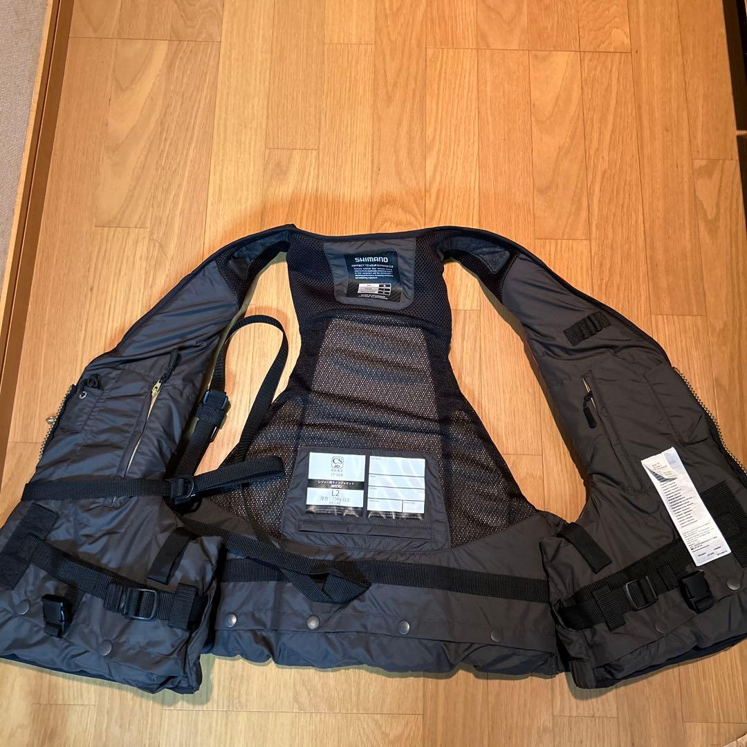 SHIMANO NEXUS ライフジャケット VF-121R レッド