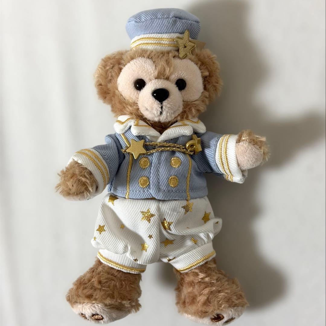 ディズニーシーぬいぐるみバッジ ディズニー20周年 ダッフィー 復刻版3点セット