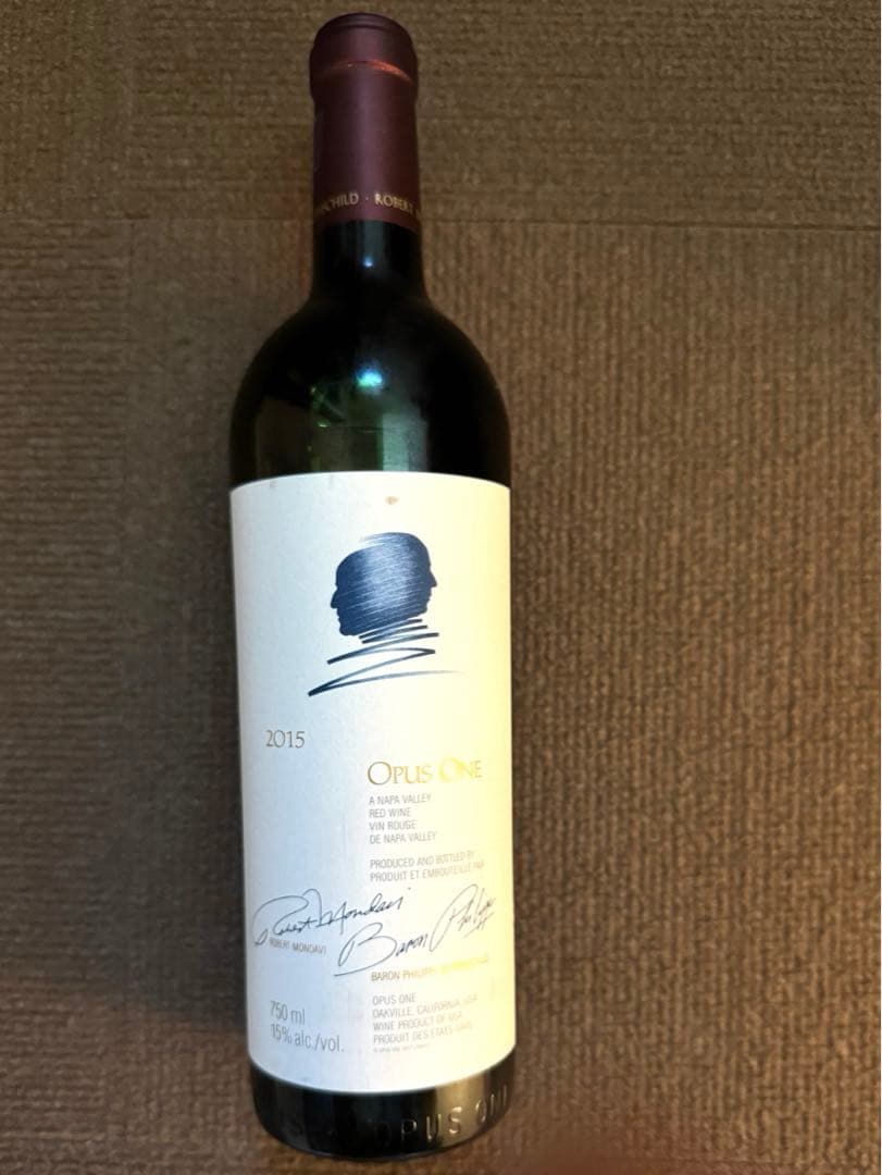 大人気　オーパスワン　2015 赤ワイン　高級