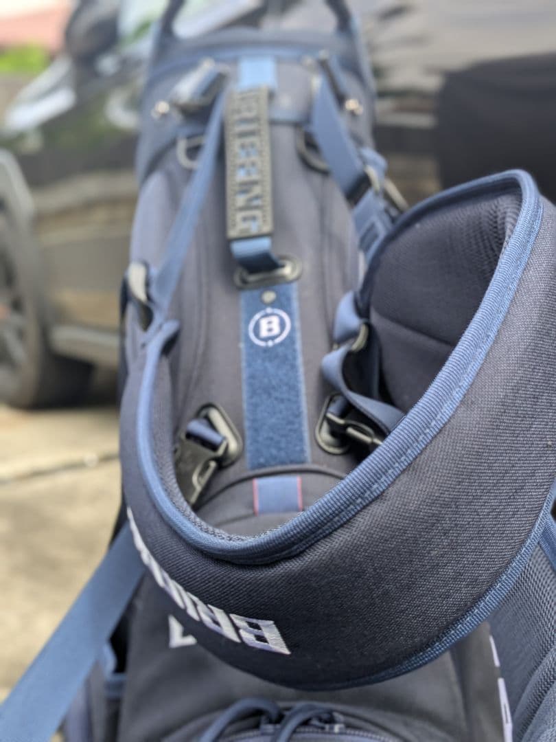 【USED】BRIEFING キャディバッグ CR-4 #03 ネイビー