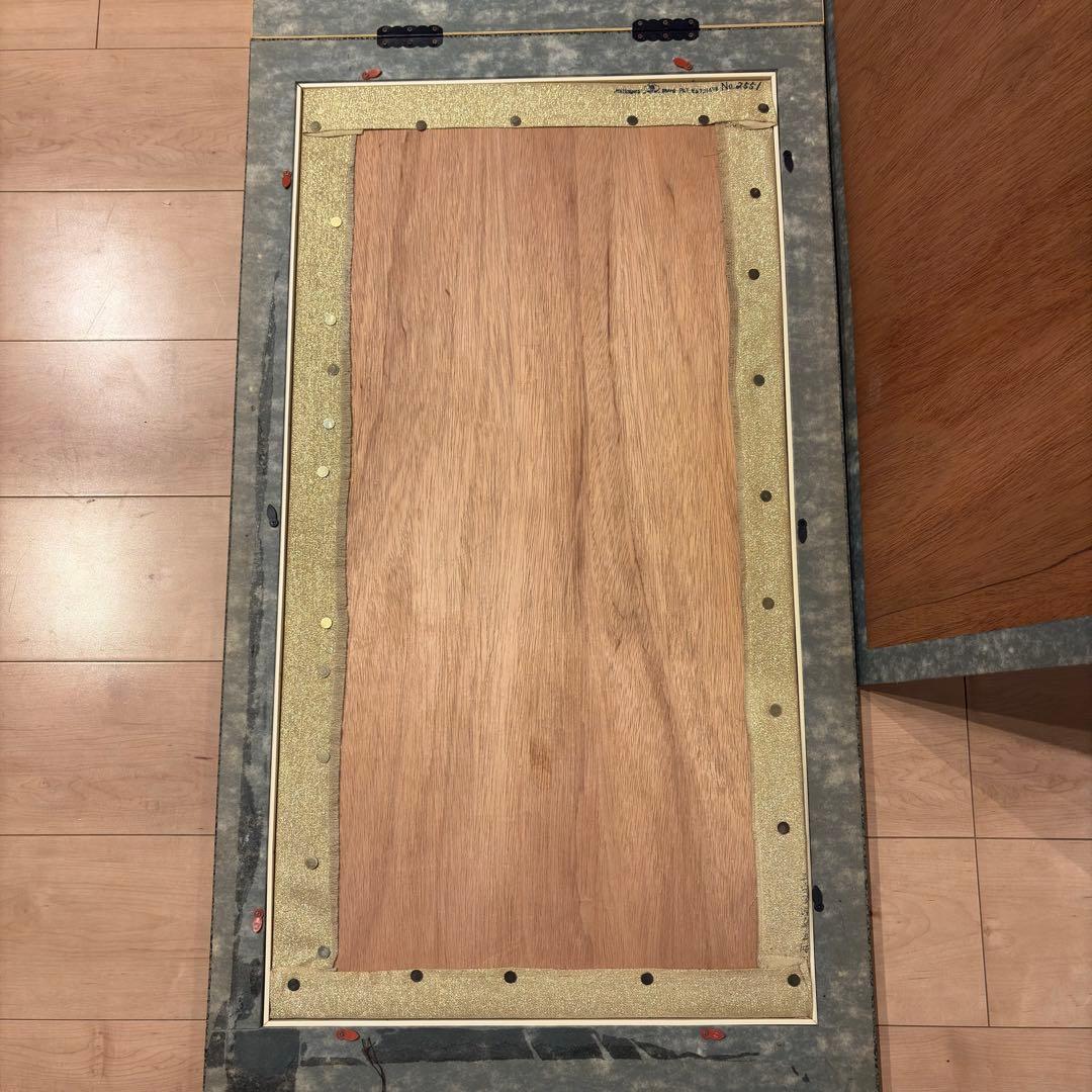 文化刺繍 慈母観音図 着色絹本 仏画 仏教美術 悲母観音 刺繍画 刺繍アート