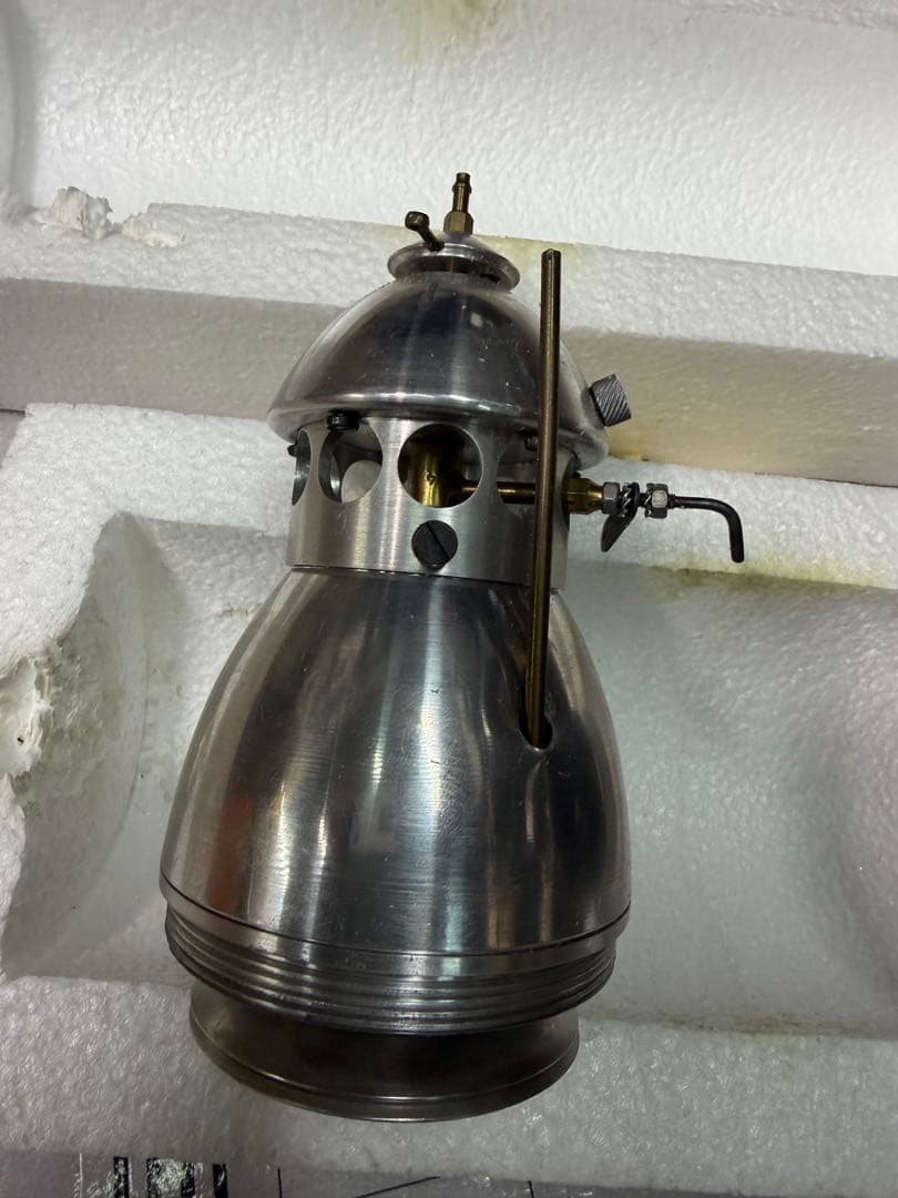 イタリア製 業務用 オイルトーチ 教会・式典用 ステンレス 未使用保管品