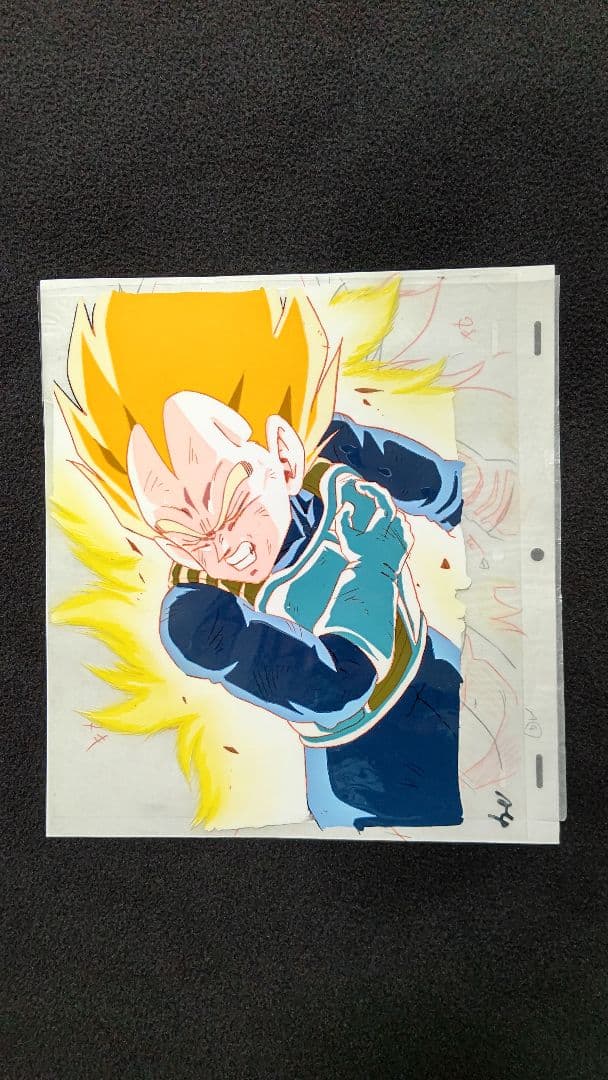 ドラゴンボール ドラゴンボールZ スーパーサイヤ人ベジータ セル画 動画