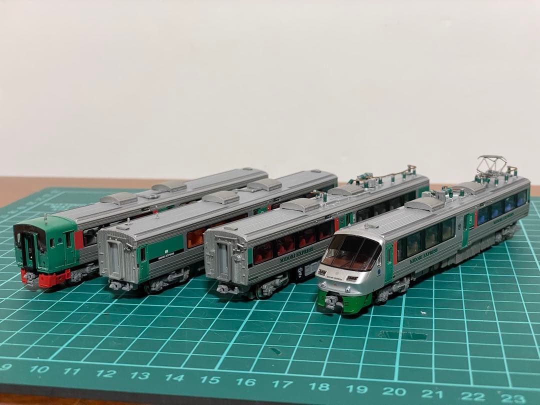マイクロエース　783系みどり　4両セット改造品