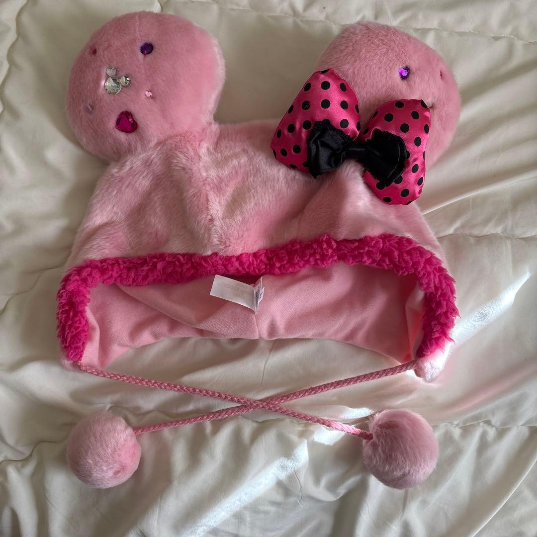 ファンキャップ ミニー ピンク　ディズニー