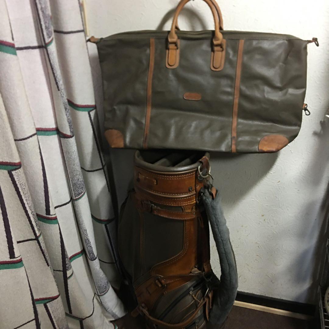 ハンデ30を切ったらゴルフはホンマ キャディバック　同柄バック付