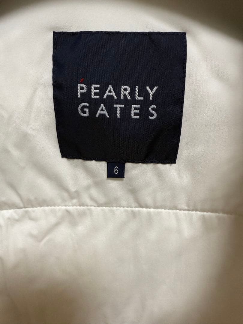 【新品未使用品】パーリーゲイツ ダウンベスト サイズ6