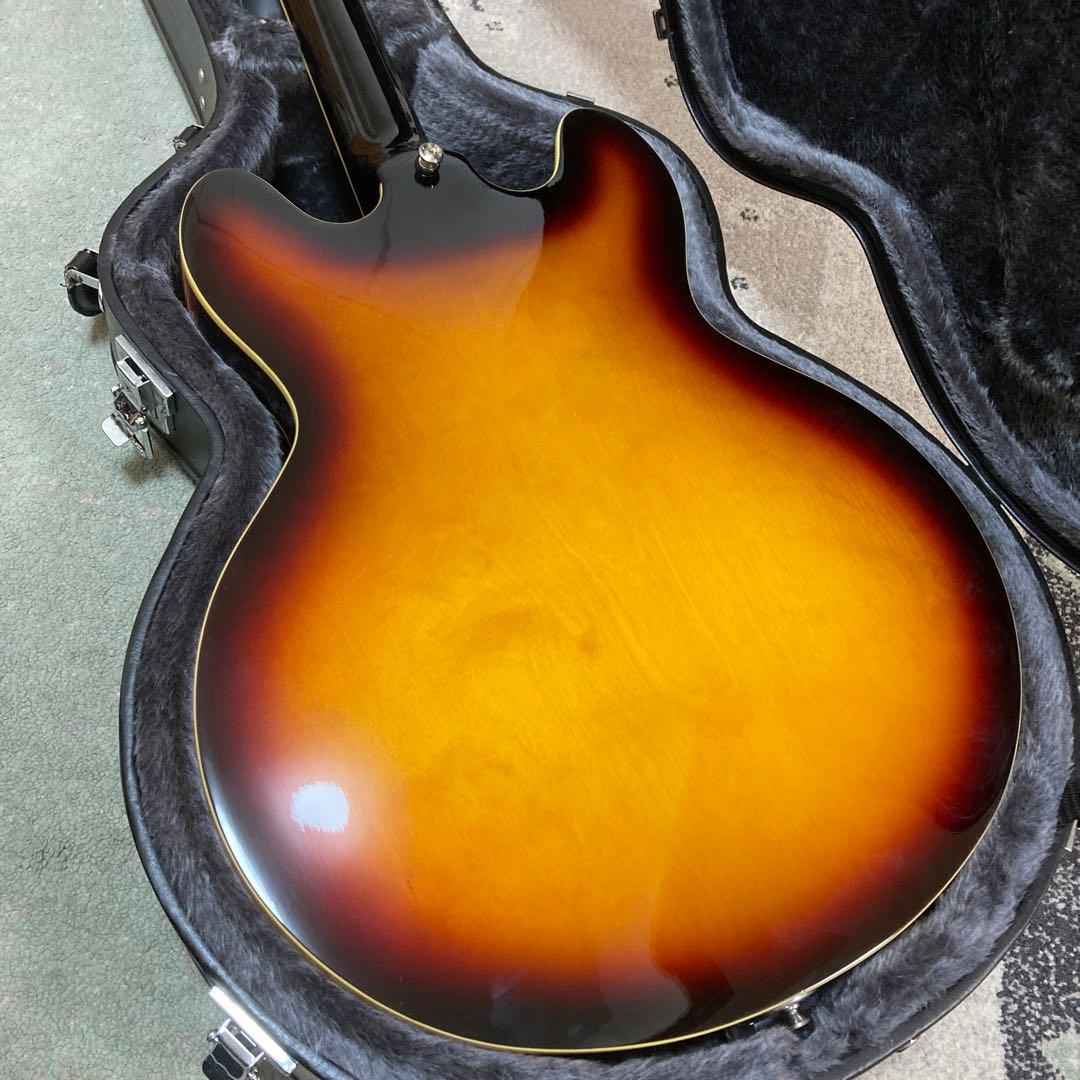 羊*様 Epiphone Casino Bigsby ハードケース付き美品 送料