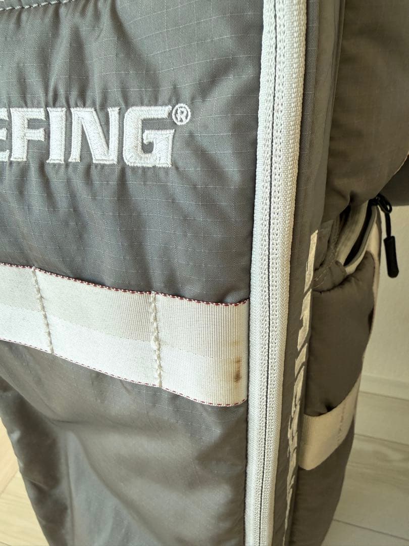 BRIEFING グレーキャディバッグ