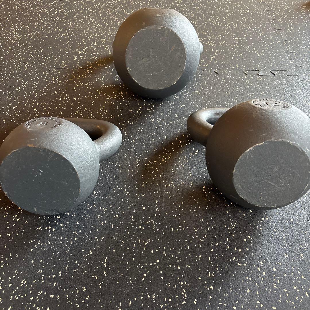 [引取り限定]ケトルベル 8kg 12kg 16kg 3個セット