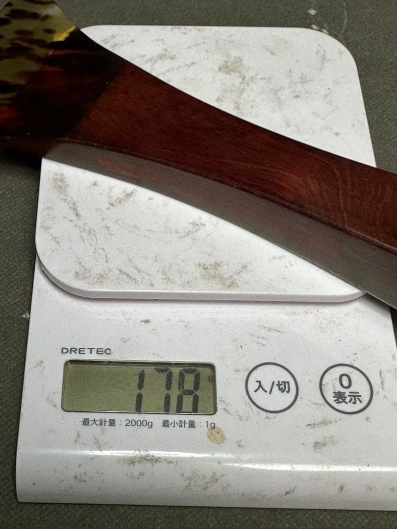 津軽三味線　鼈甲撥　極上　三味線　撥　バチ　天然素材　和楽器　民謡　アンティーク