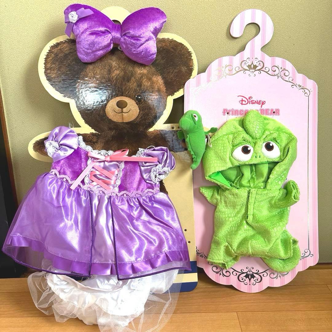 ディズニーストア ラプンツェル フリン パスカル ぬいぐるみ コスチューム