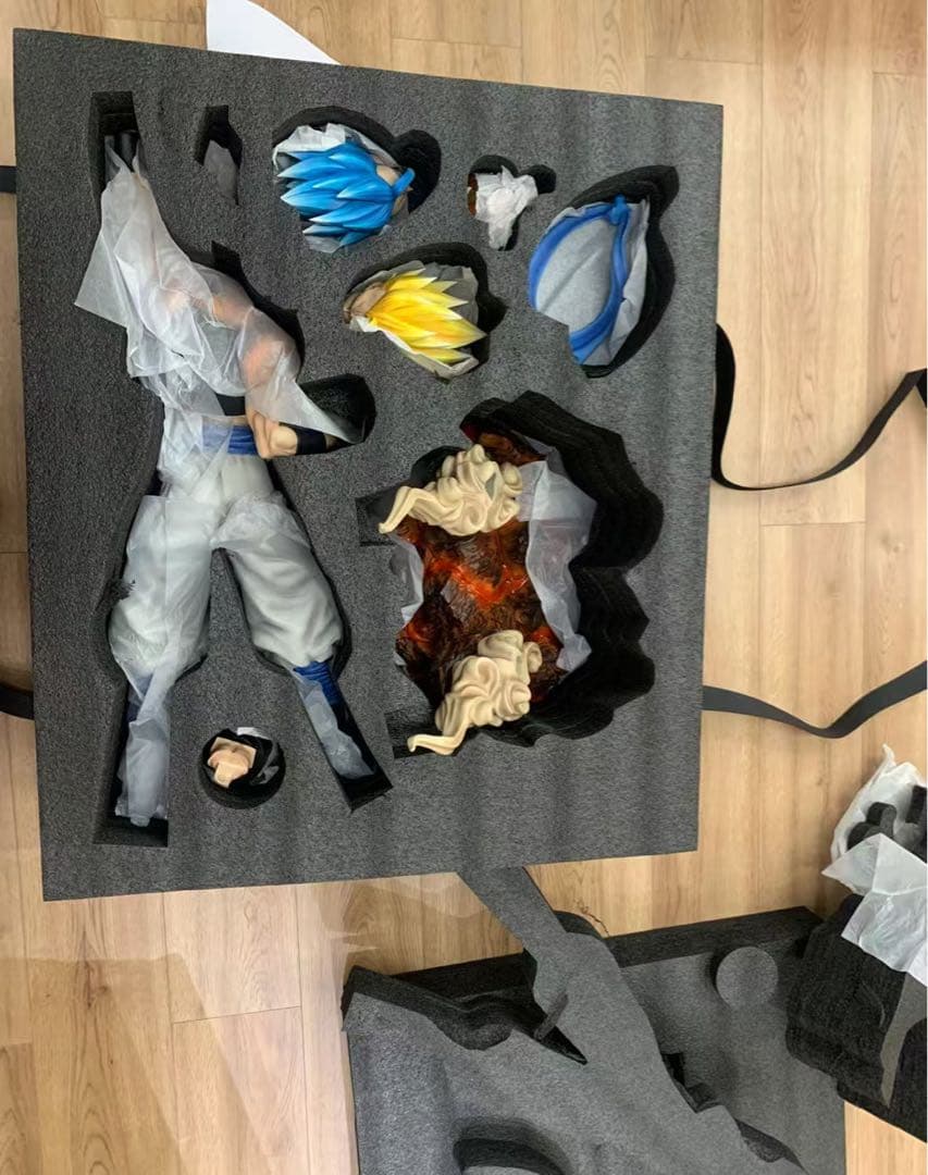 ドラゴンボール ゴジータ ガレキ ガレージキット スタチュー X②③