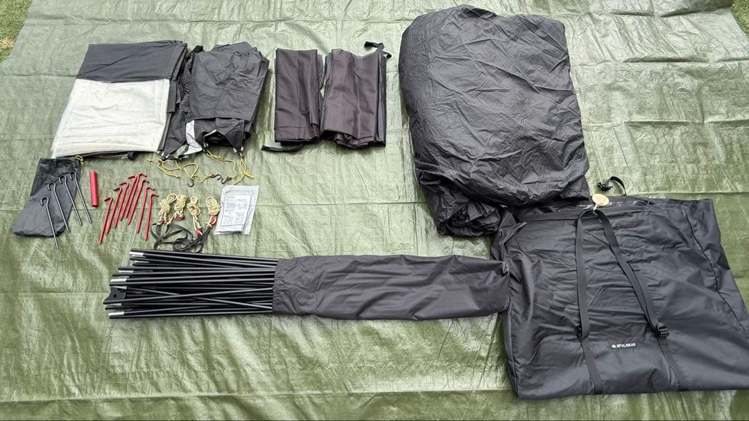 3F UL GEAR beetle16 &ベスタビュール&TPUドア　ブラック