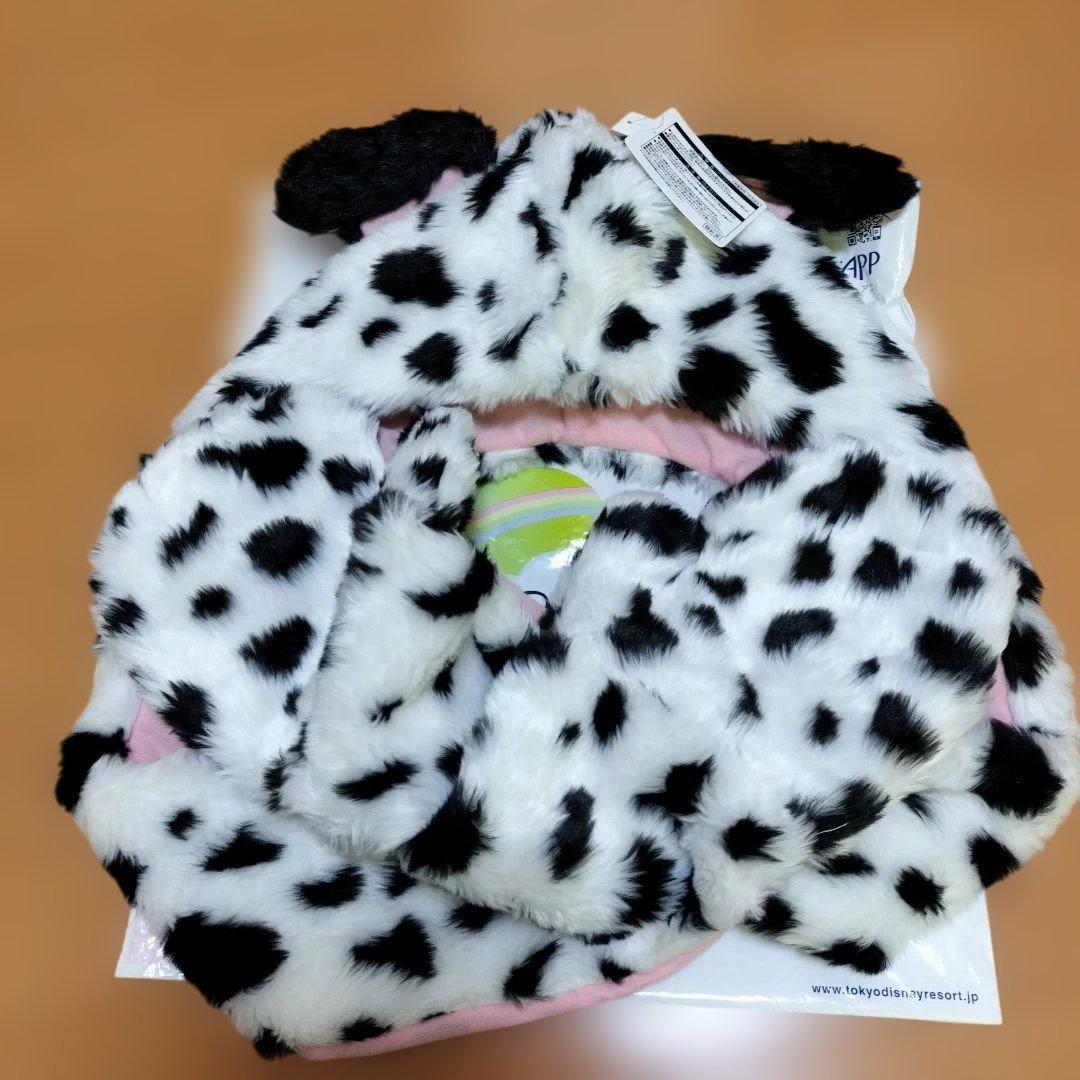 101ダルメシアン柄ファンキャップ 、マフラー、東京ディズニーリゾート