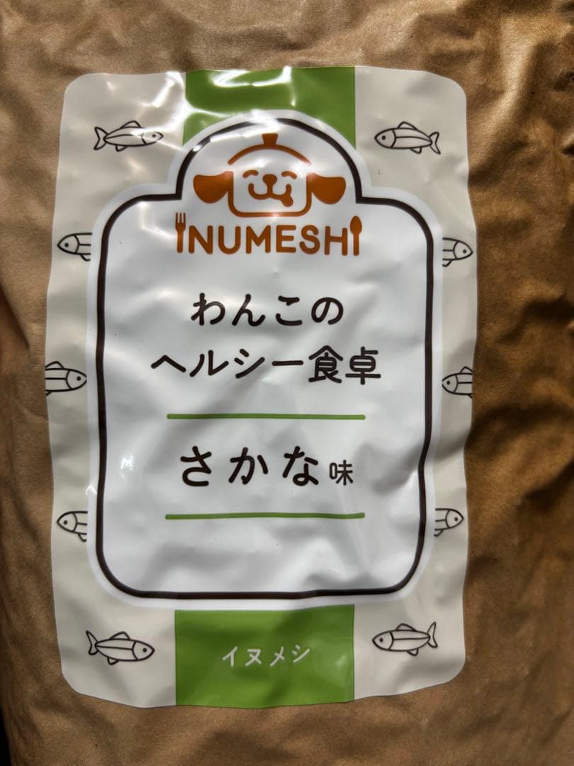 INUMESHI わんこの食卓 犬用ドライフード さかな味 1kg 3個セット