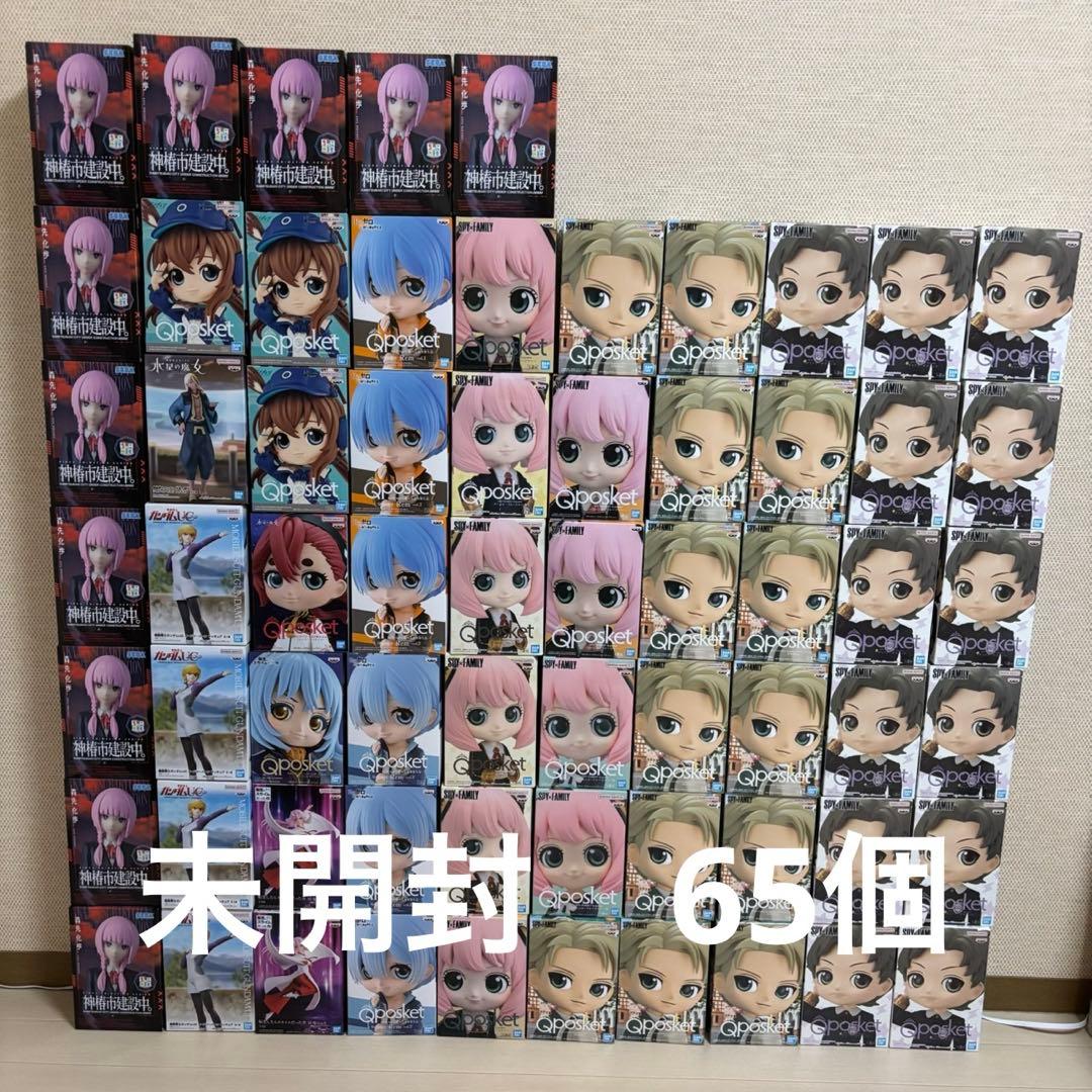 ②美少女　フィギュア　未開封　65個　まとめ売り