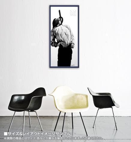 EricCropped　手書きサイン入り/ロバート ロンゴ/アートポスター