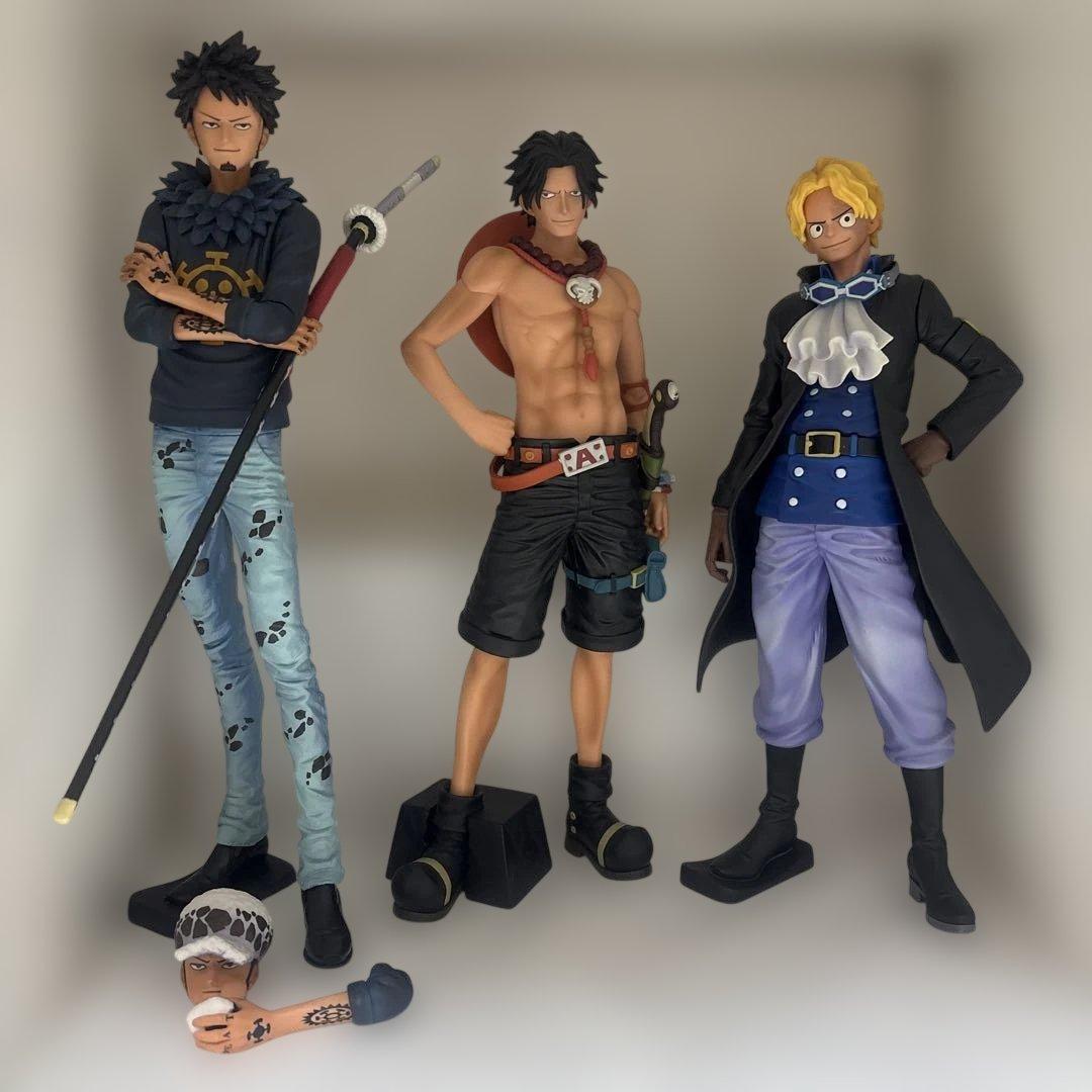 ワンピース Grandista フィギュア　セット ルフィ 、ゾロ、まとめ売り