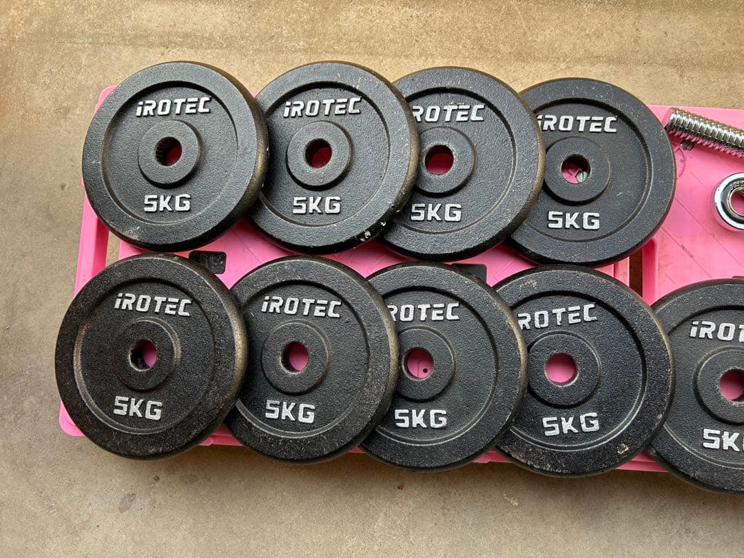千葉県市川市引取限定歓迎 アイロテック ダンベル63kg