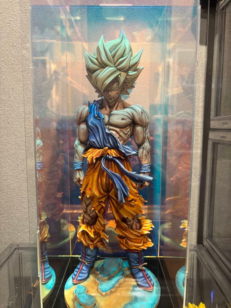 ドラゴンボール 孫悟空 ベジータ SMSP リペイント 二次元彩色 フィギュア