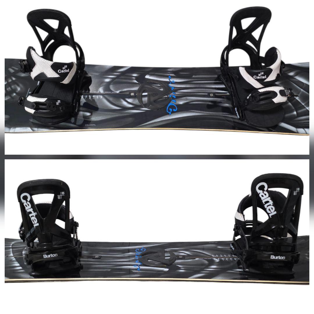 BURTON NUG 146 CARTEL EST M スノーボード セット