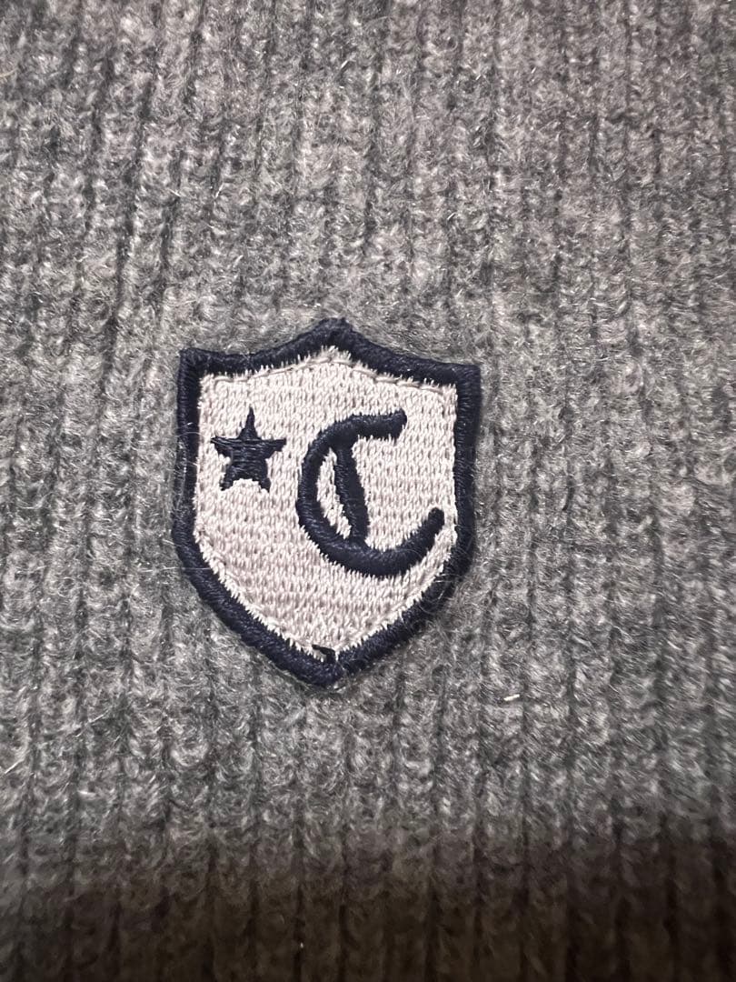 Callaway Collection メンズL 細身　グレー　カシミア100%